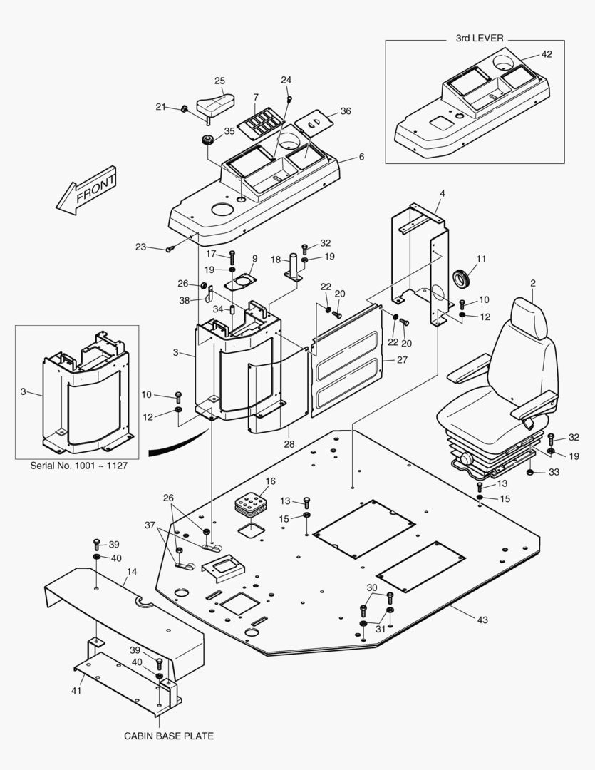 ПУЛЬТ УПРАВЛЕНИЯ В СБОРЕ-ОТКРЫТАЯ КАБИНА