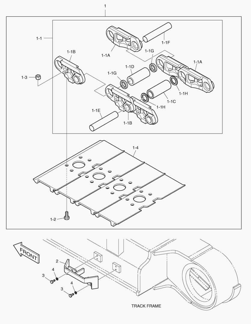 Спецтехника 6300 TRACK SHOE-600G(DOUBLE GROUSER) [5001~5099] - главное фото