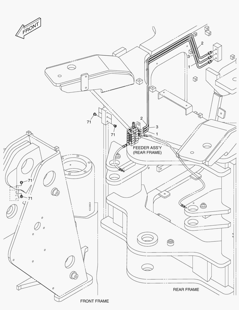 5880 AUTO GREASING SYSTEM-AXLE & DRIVE SHAFT