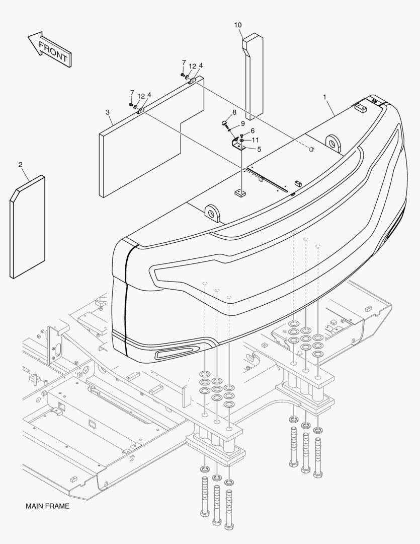 1120 COUNTER WEIGHT - 8.5TON