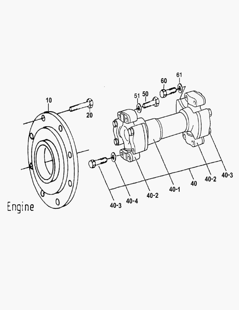 G120-2 CARDAN SHAFT; ENGINE-TRANSMISSION [810001~810108]