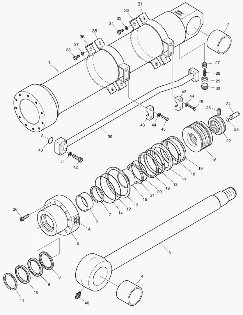 ЦИЛИНДР РУКОЯТКИ