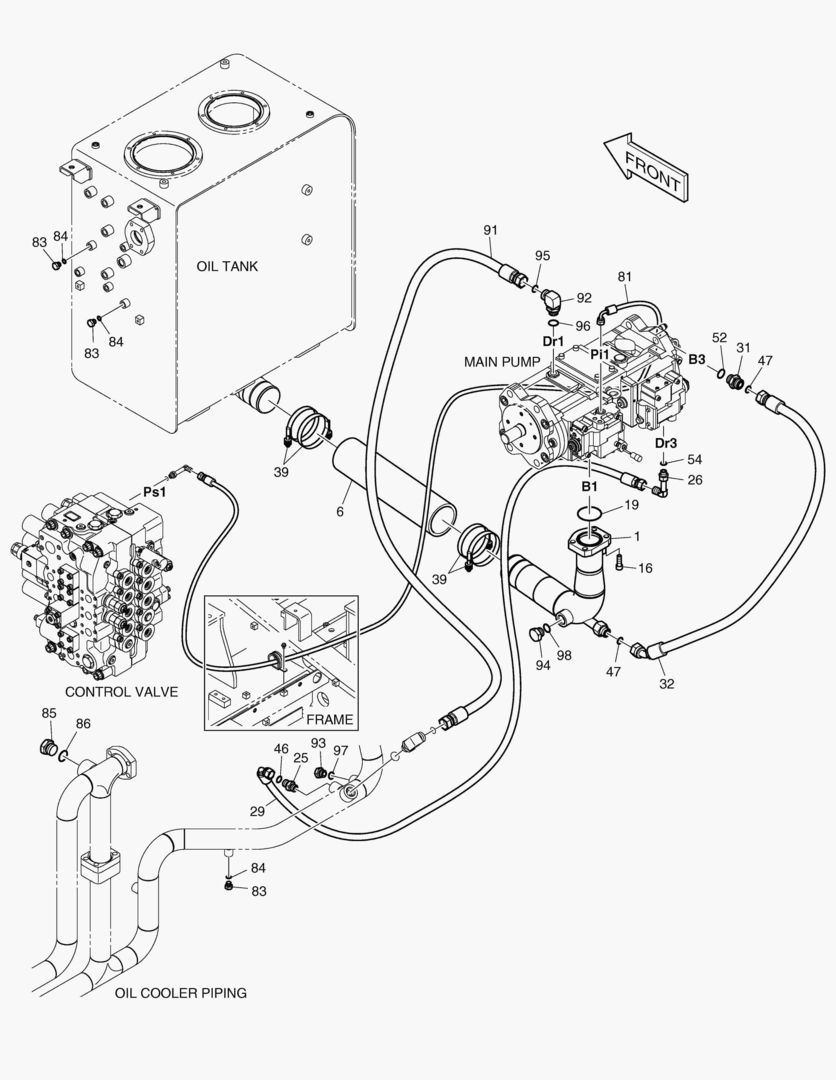 ТУБОПРОВОД МАСЛЯНОГО РАДИАТОРА(1)