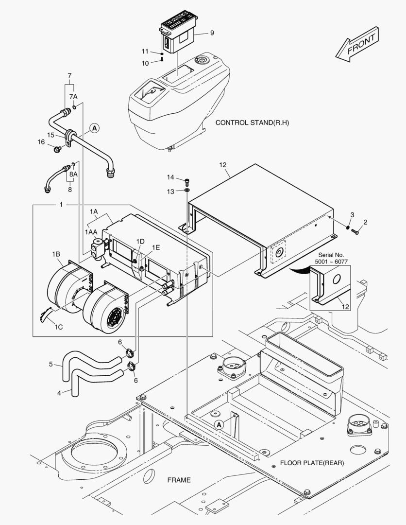 1750 AIR CONDITIONER - CABIN [5001~7250]