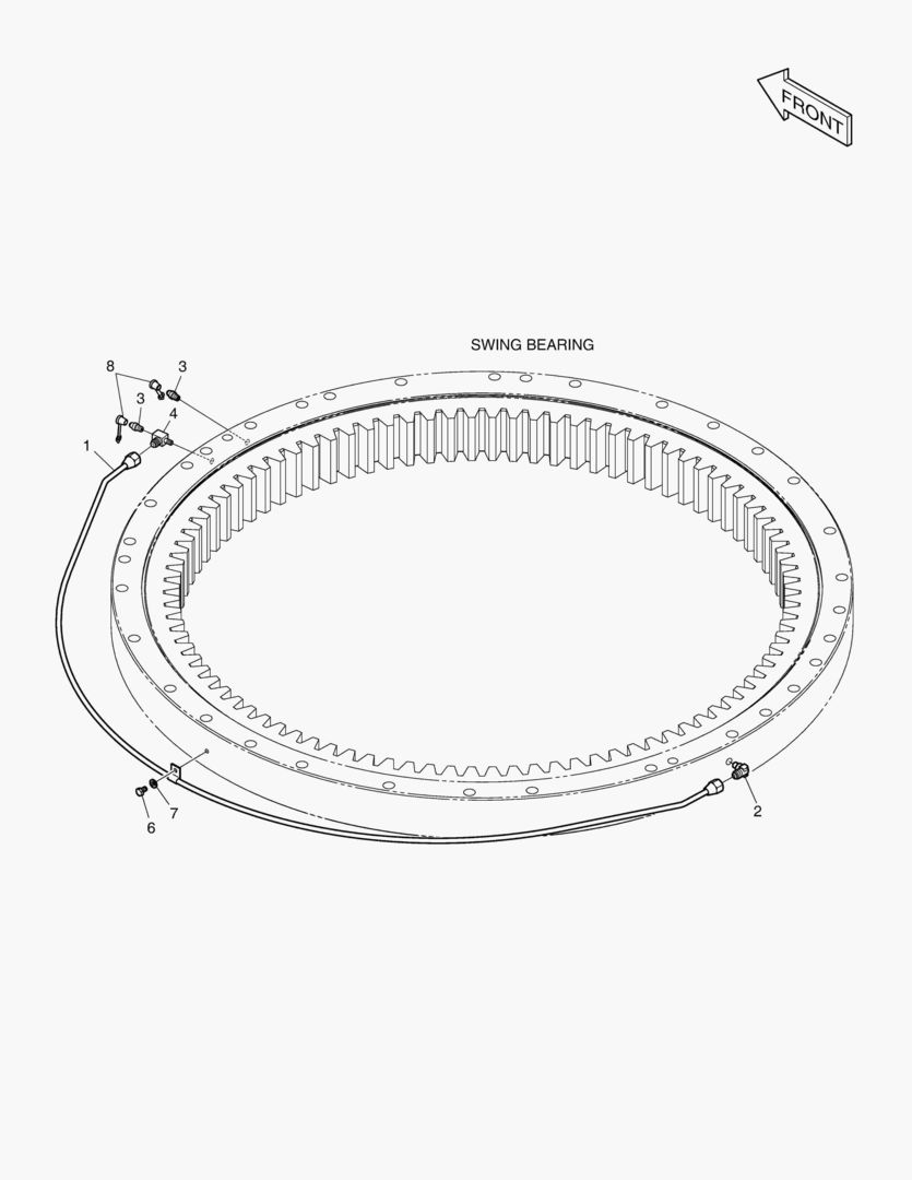 ТРУБОПРОВОД СМАЗОЧНОЙ СИСТЕМЫ
