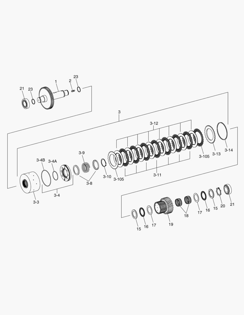 СЦЕПЛЕНИЕ K2 - ТРАНСМИССИЯ