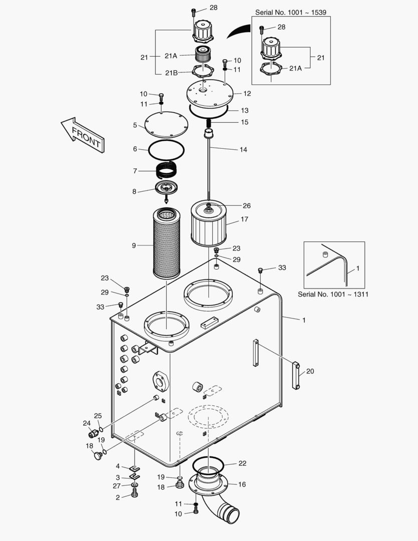 РЕЗЕРВУАР ДЛЯ МАСЛА
