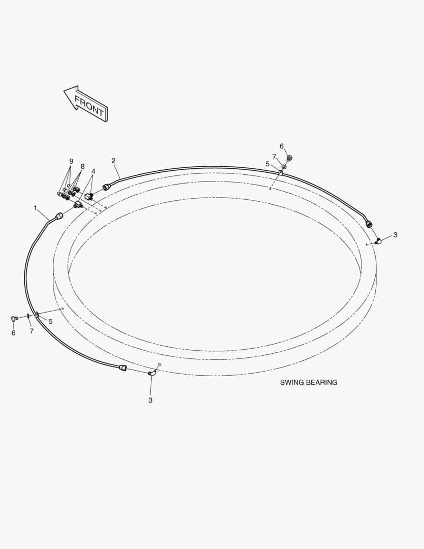 ТРУБОПРОВОД СМАЗОЧНОЙ СИСТЕМЫ