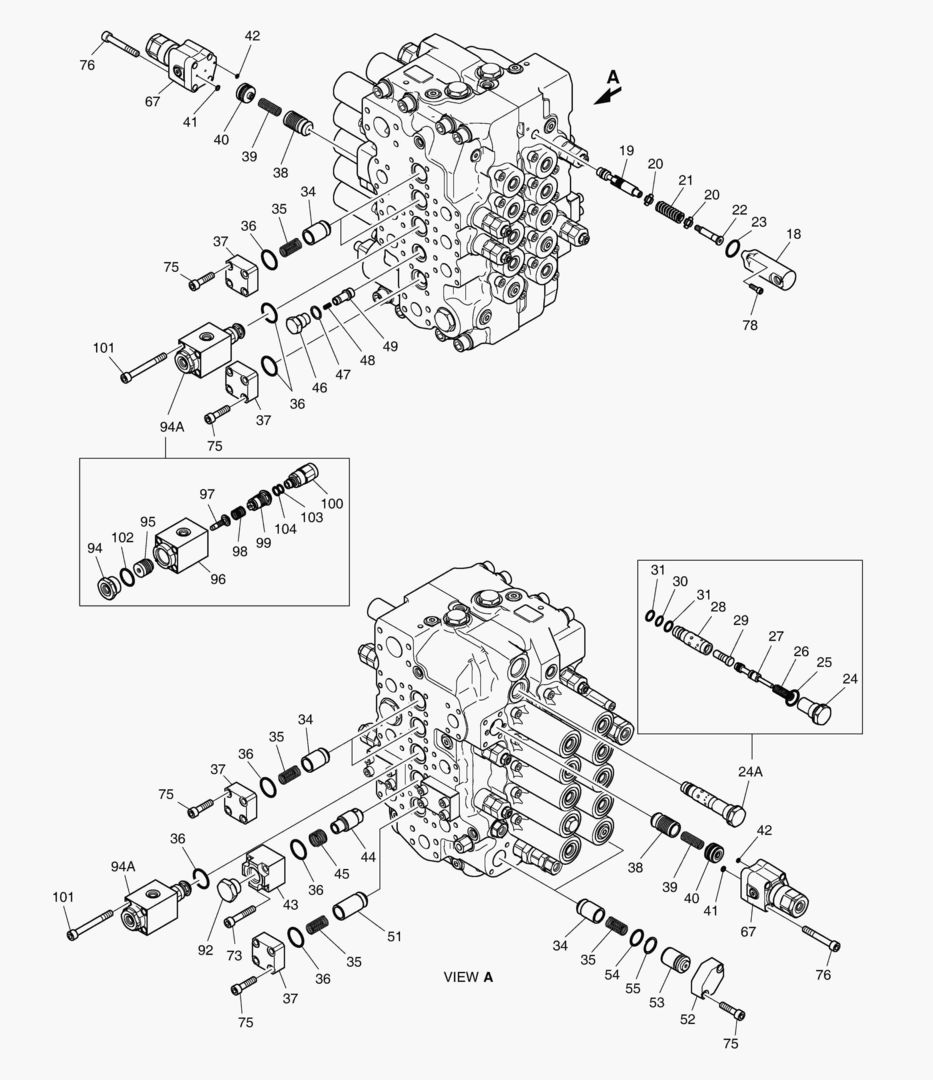 РЕГУЛИРУЮЩИЙ КЛАПАН(3) - EXCA