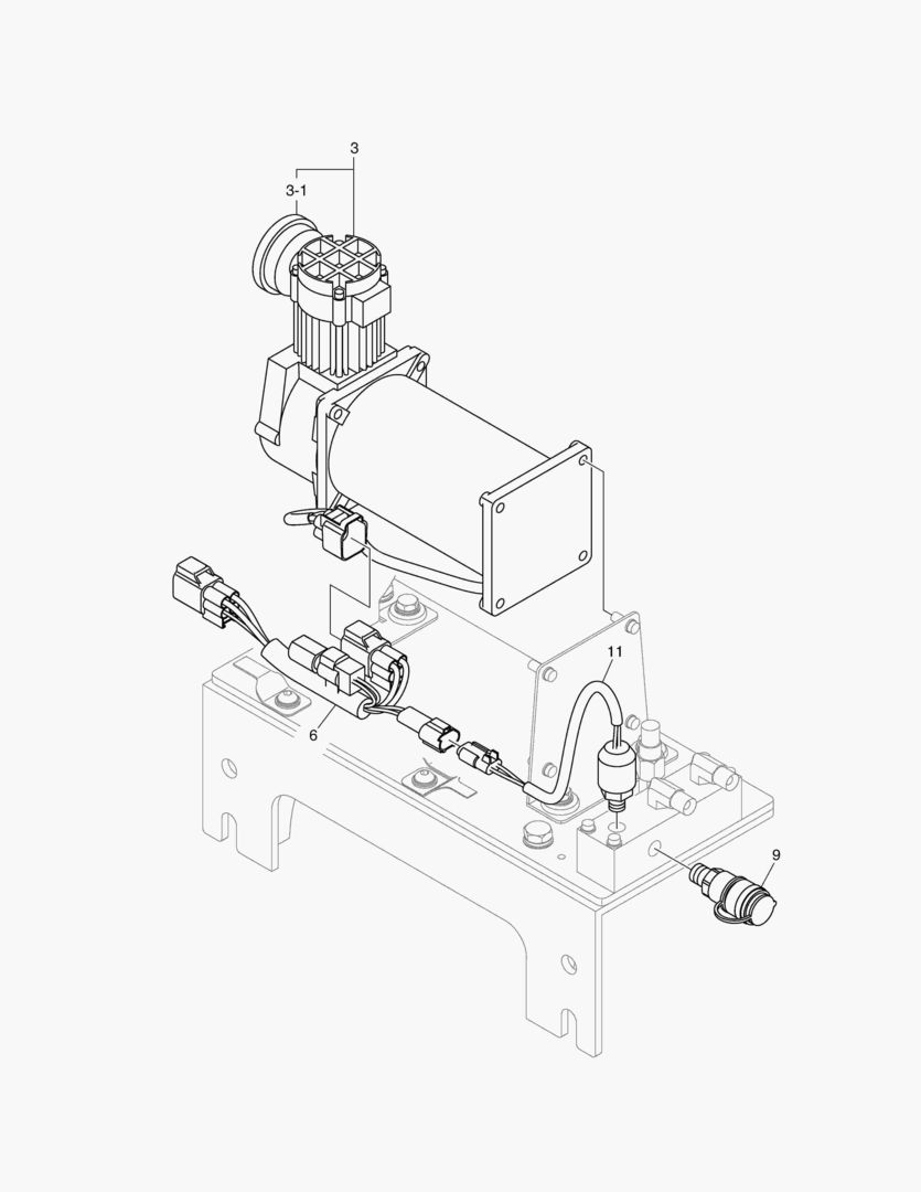 Спецтехника 7021 AIR COMPRESSOR [10313~] - главное фото