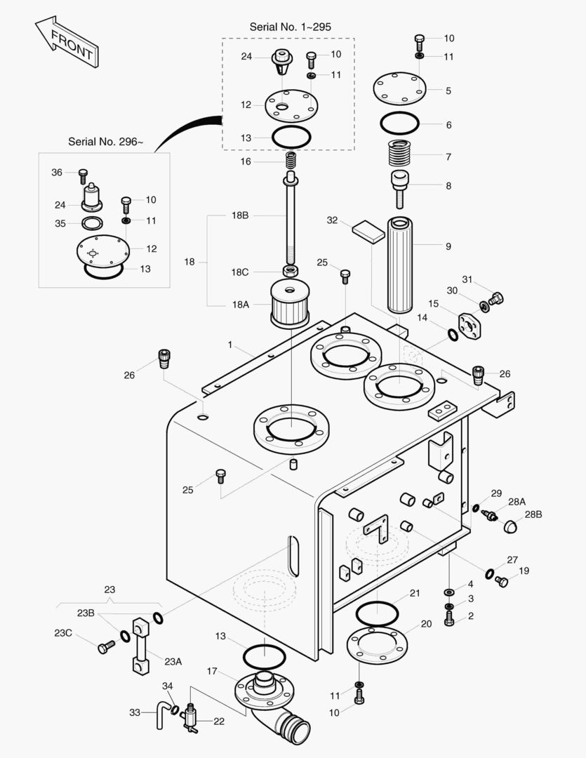 РЕЗЕРВУАР ДЛЯ МАСЛА