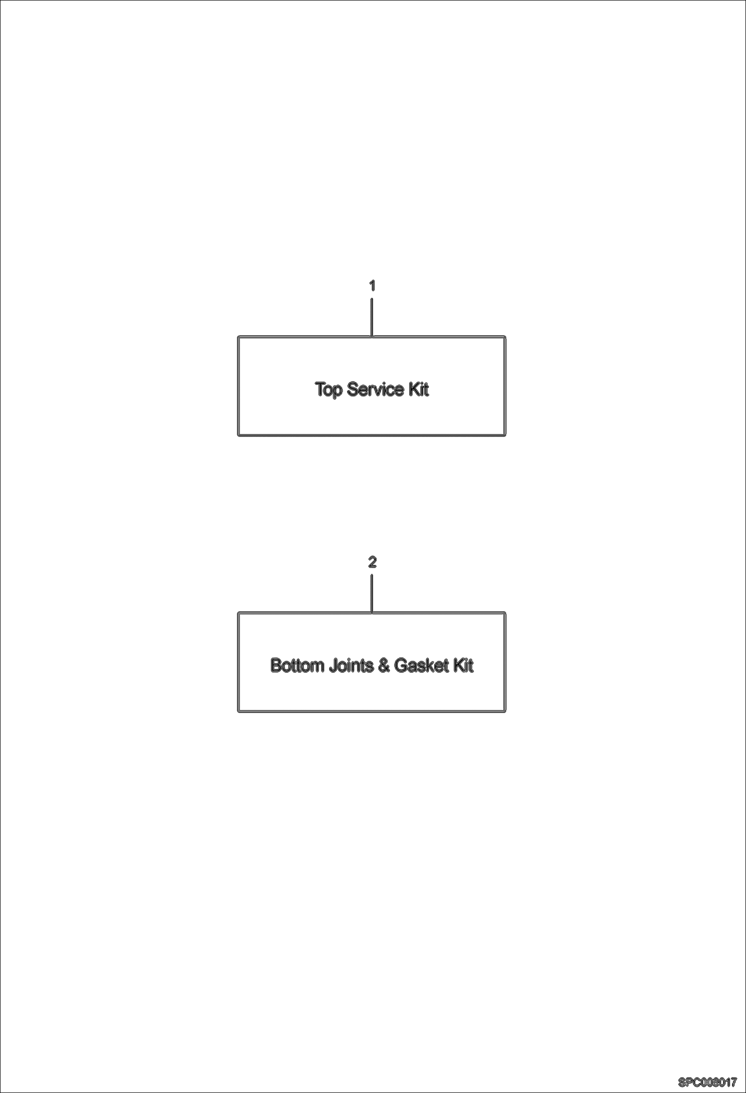 Схема КОМПЛЕКТ ПРОКЛАДОК ДВИГАТЕЛЯ