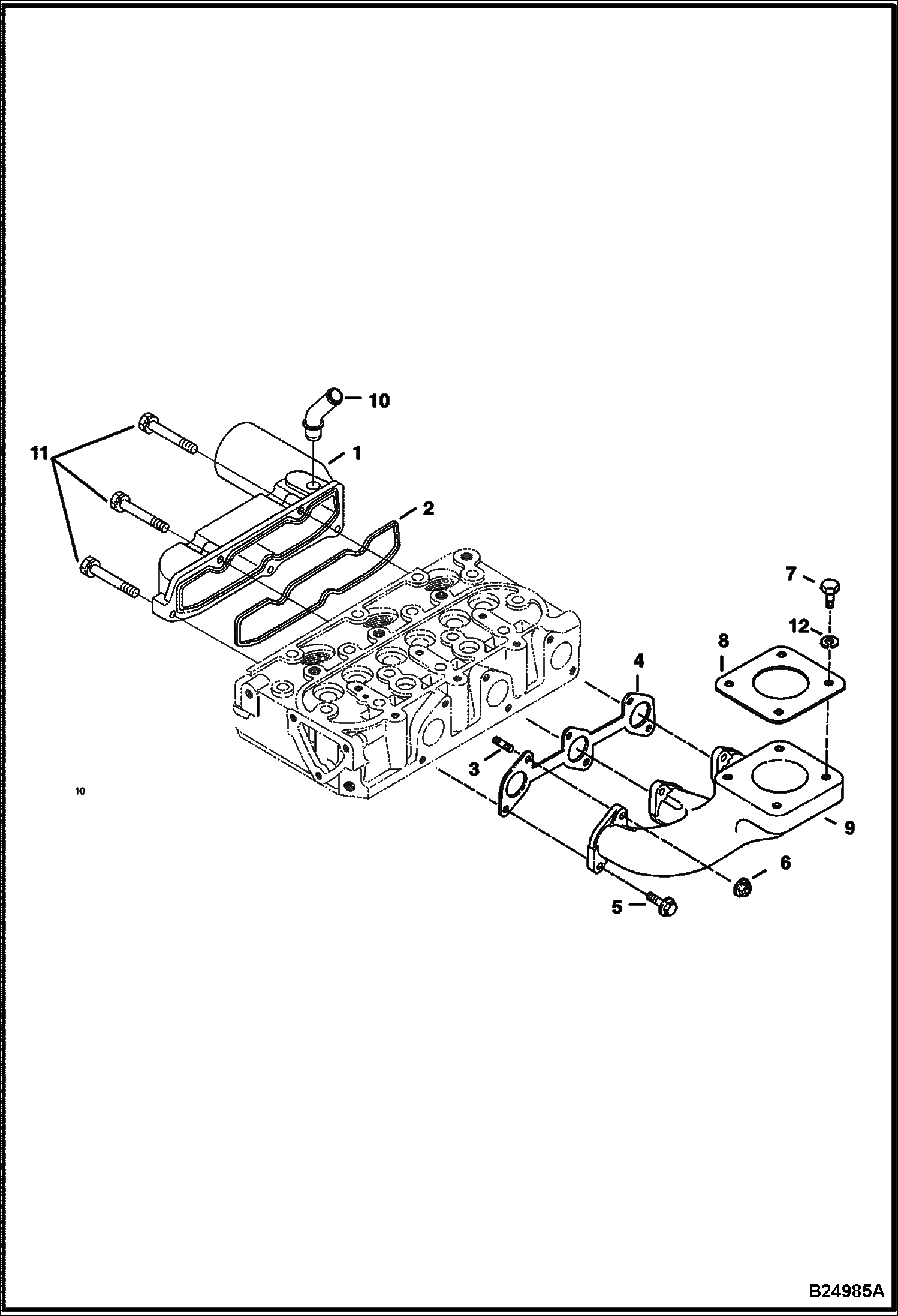 КОЛЛЕКТОРЫ (KUBOTA D902-E3B-BC-1)(TIER IV REPLACEMENT)