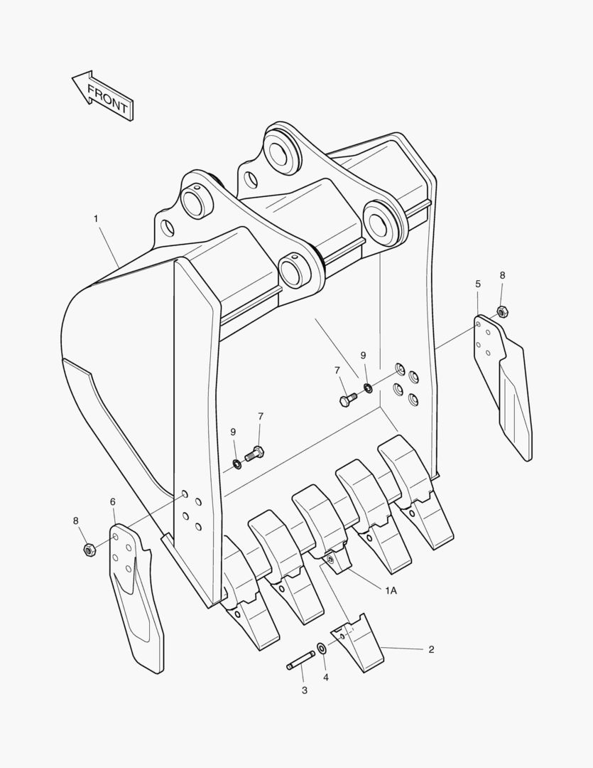 3120 BUCKET - 0.76mВі