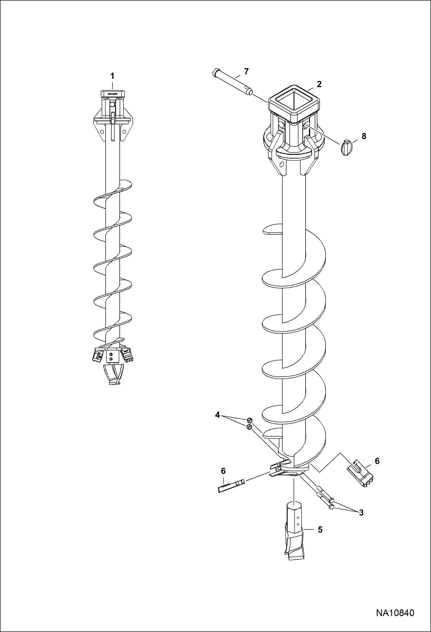 БУР ГИДРАВЛИЧЕСКИЙ (АВСТРАЛИЯ ТОЛЬКО) (БУР ГИДРАВЛИЧЕСКИЙ) (225 ММ ДИАМЕТР БИТ) (PS5 B3W6)