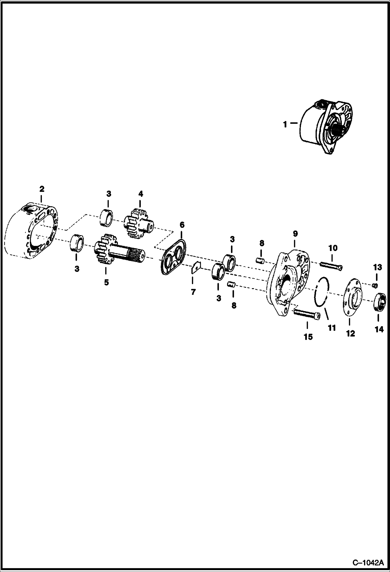 ГИДРОПРИВОДНОЙ НАСОС WEDSTER #116YC053 - LA