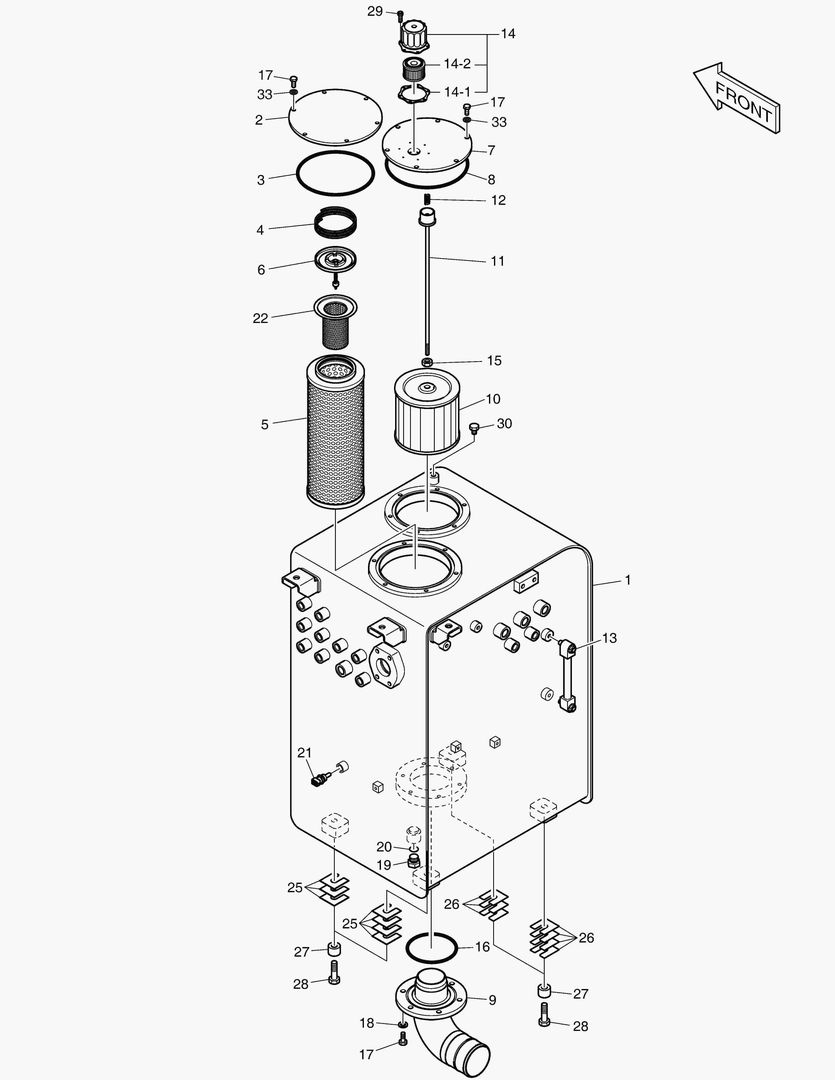 РЕЗЕРВУАР ДЛЯ МАСЛА