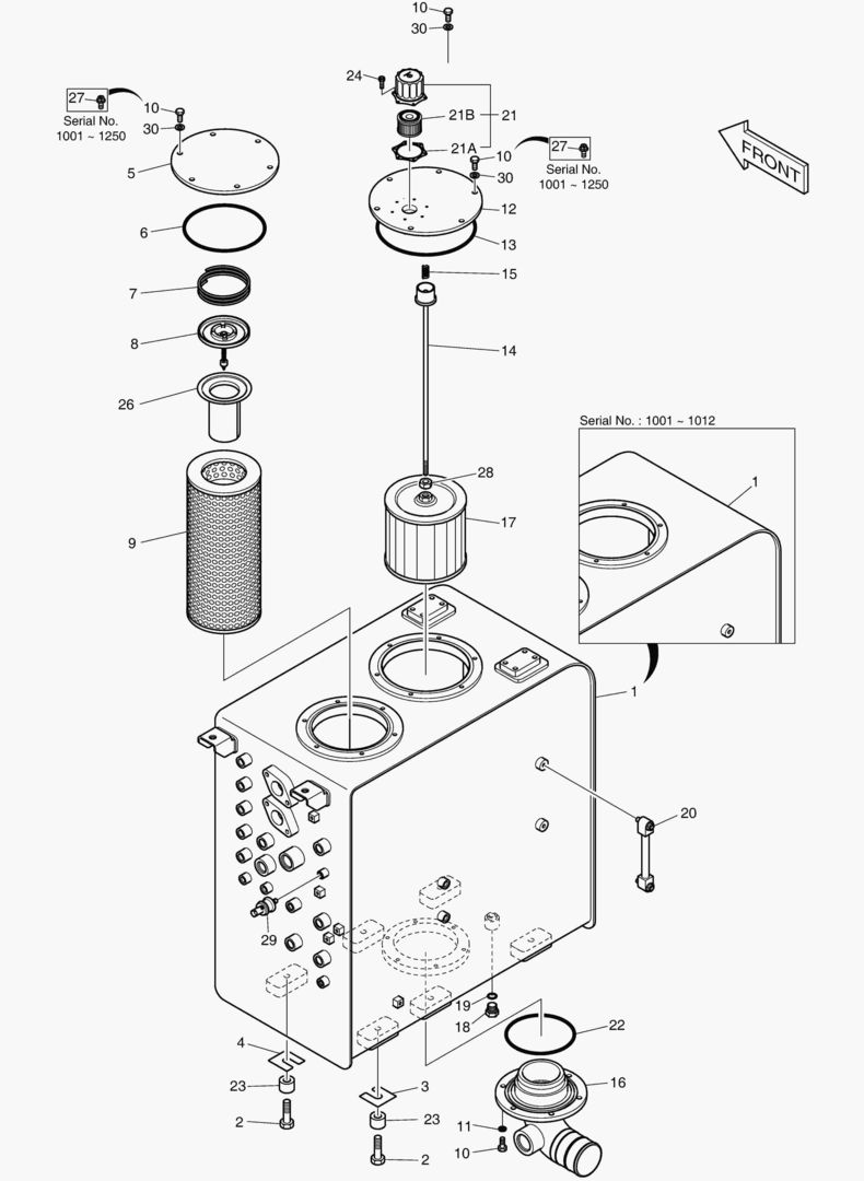 РЕЗЕРВУАР ДЛЯ МАСЛА