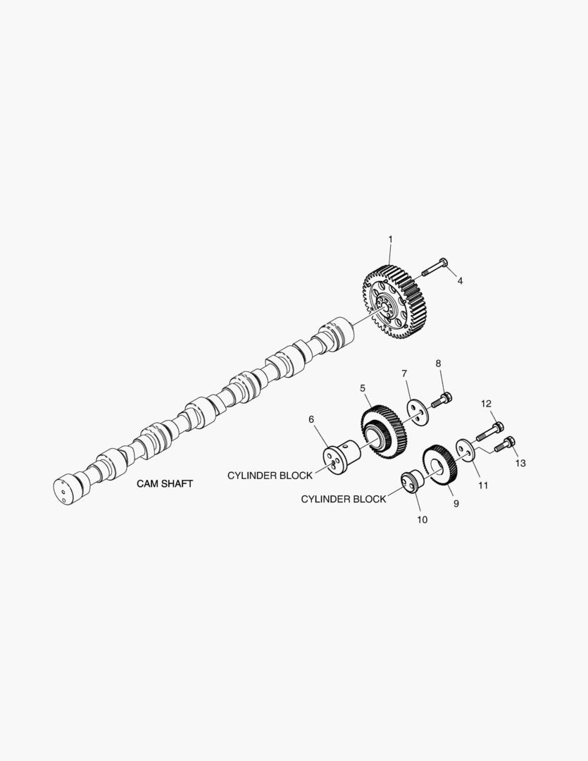 ПРИВОД РАСПРЕДЕЛИТЕЛЬНОГО ВАЛА