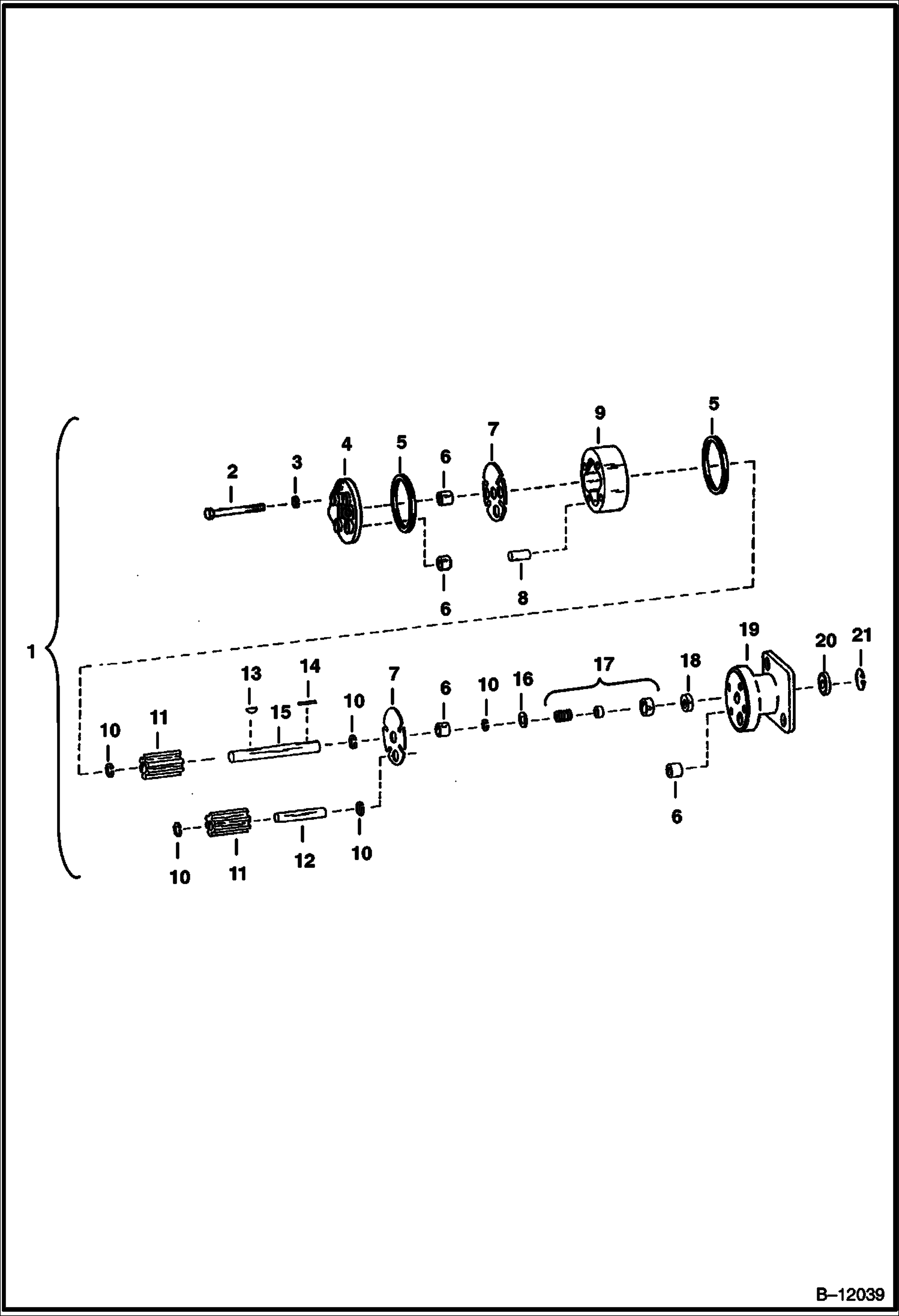 КОМПАКТОР ТРАНШЕИ (ГИДРАВЛИЧЕСКИЙ ДВИГАТЕЛЬ) (223300101 - 00138)
