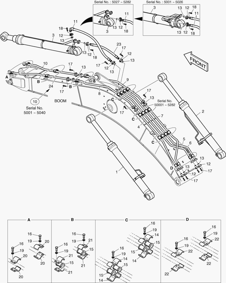ГИДРОСИСТЕМА СТРЕЛЫ