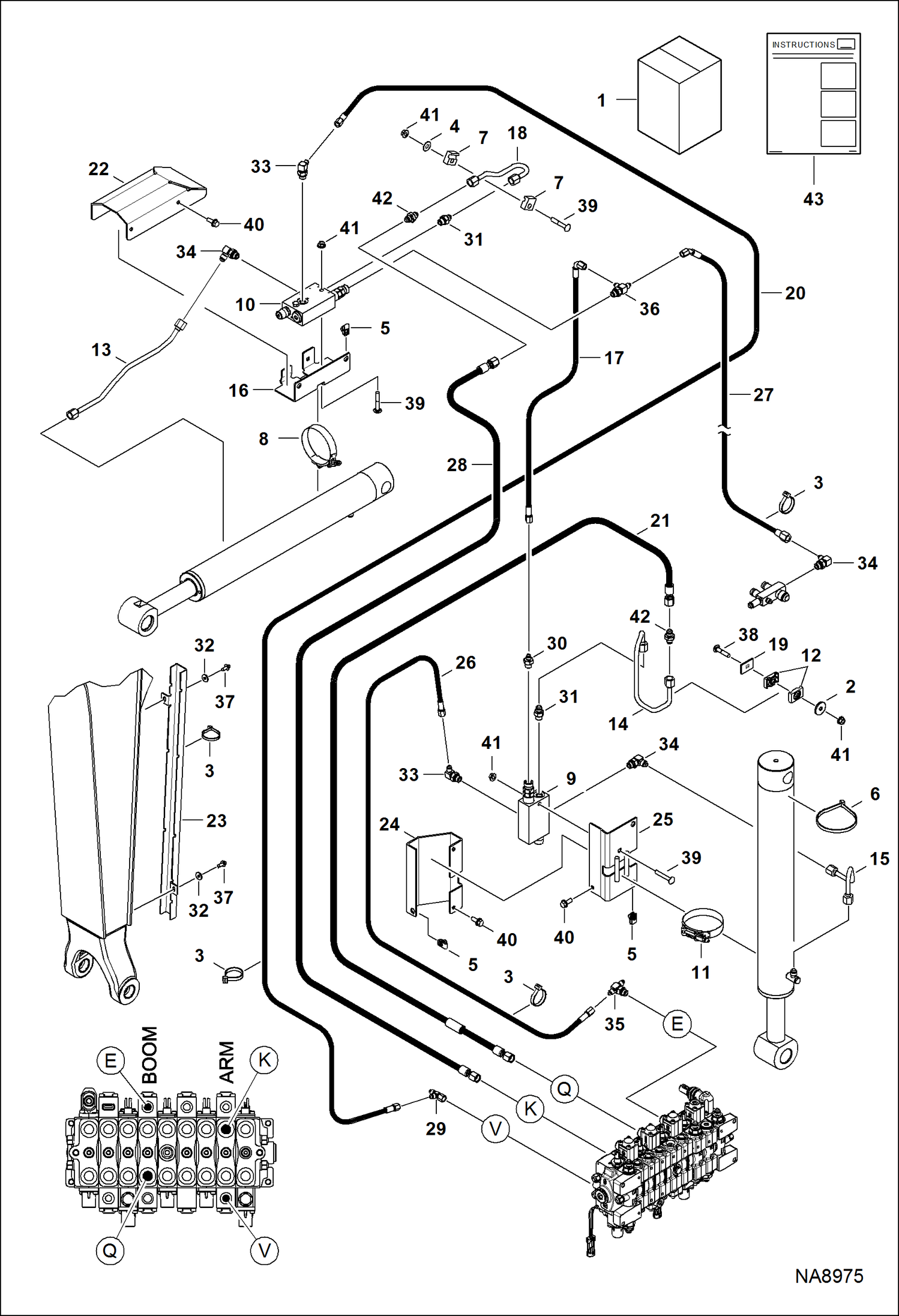 КОМПЛЕКТ УСТРОЙСТВ УДЕРЖАНИЯ НАГРУЗКИ (РУКОЯТЬ)