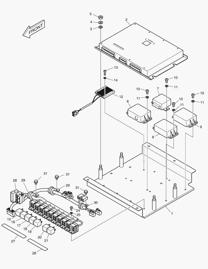 1660 ELECTRIC BOX ASS`Y [5001~10002]