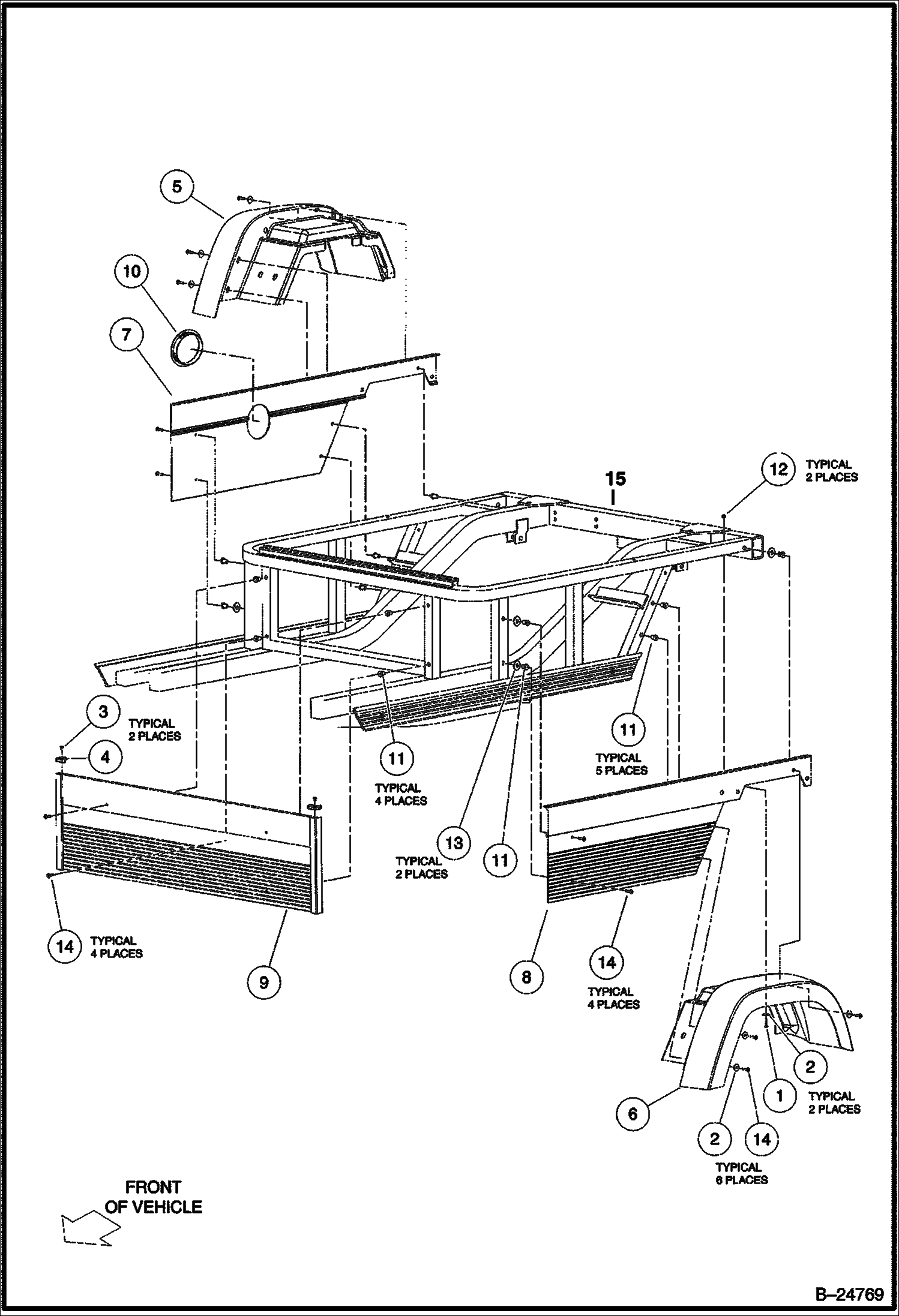 ОБИВКА ЗАДНЕЙ ЧАСТИ
