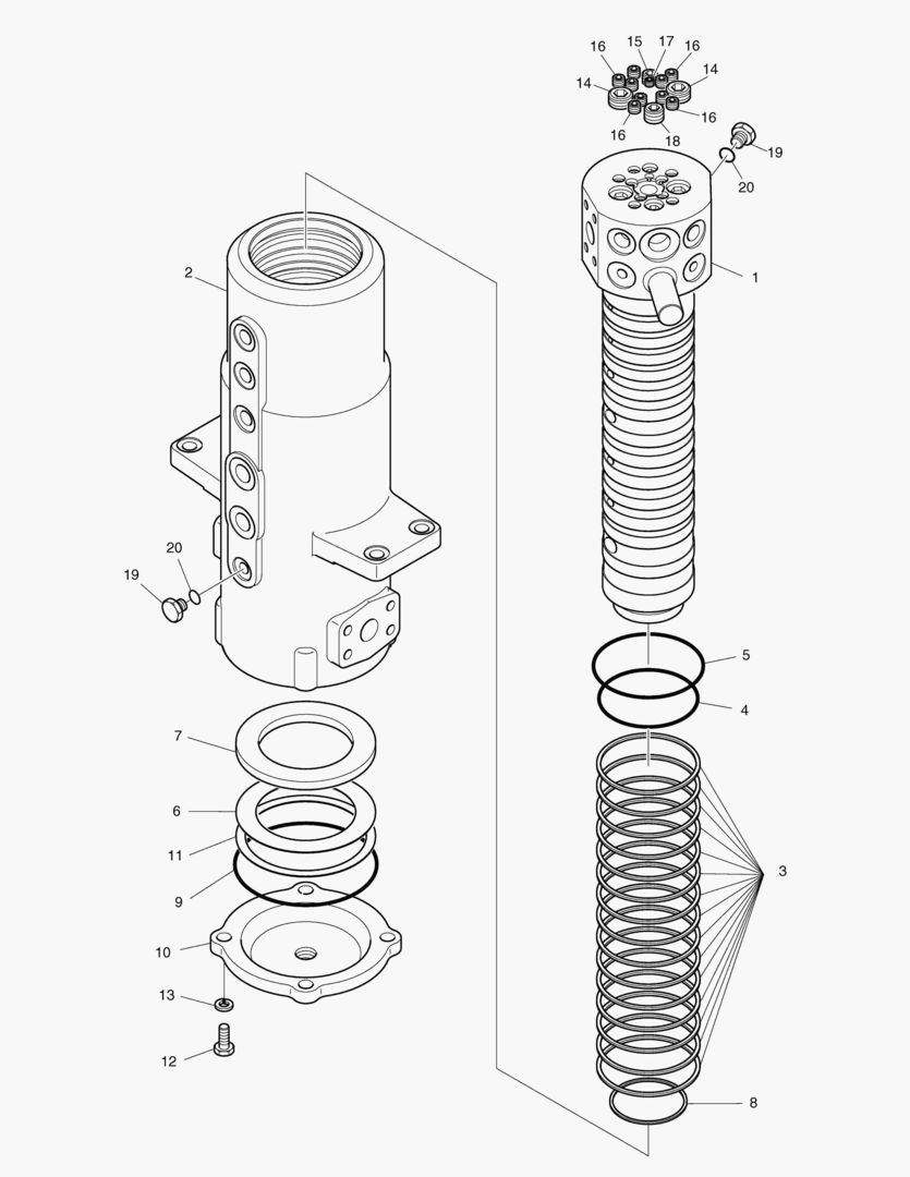 Схема 4290 CENTER JOINT - NOT INDE. [5001~8242]
