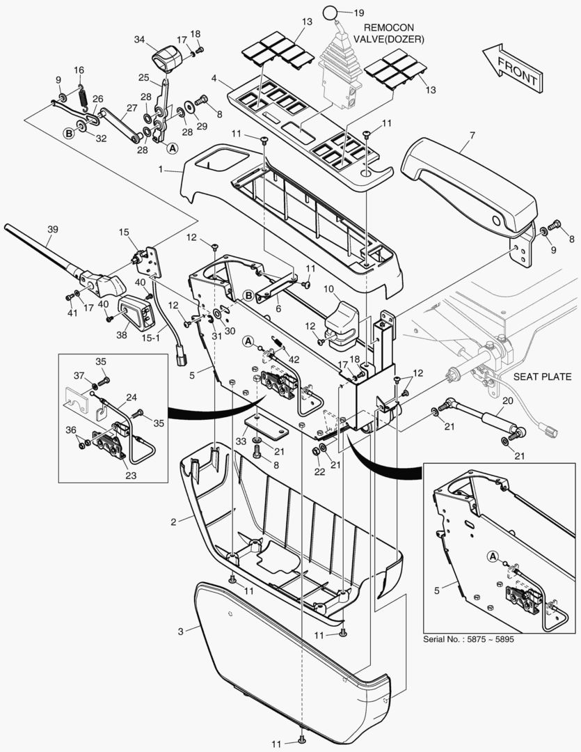 Спецтехника 7271 CONTROL STAND - L.H(ROPS) [5875~] - главное фото