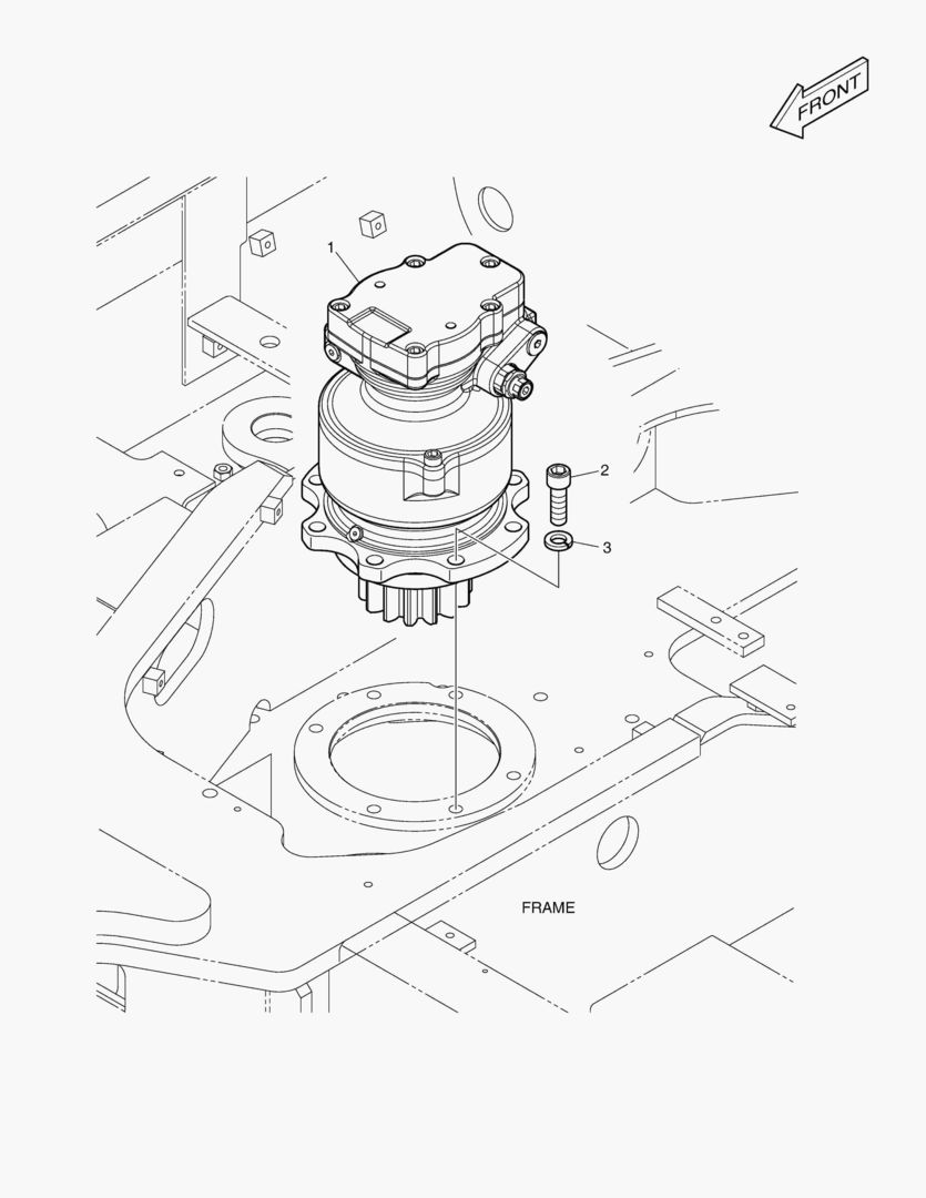 1215 SWING MOTOR - M TYPE [7075~]
