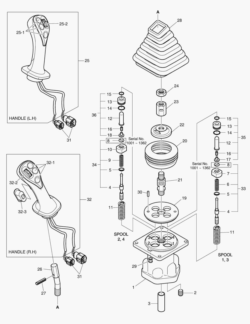 КЛАПАН ДЖОЙСТИКА