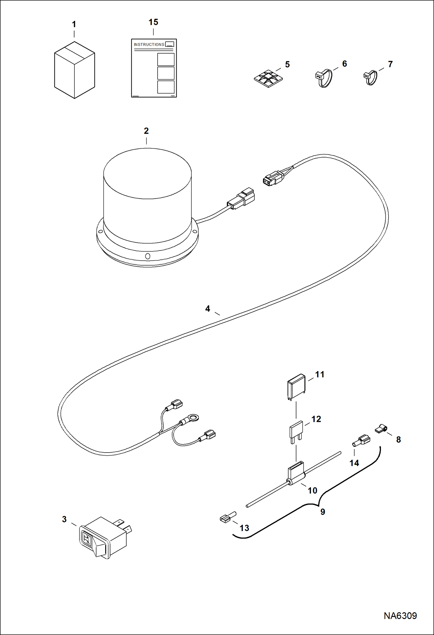 КОМПЛЕКТ СТРОБОСКОПОВ (С КАБИНОЙ)