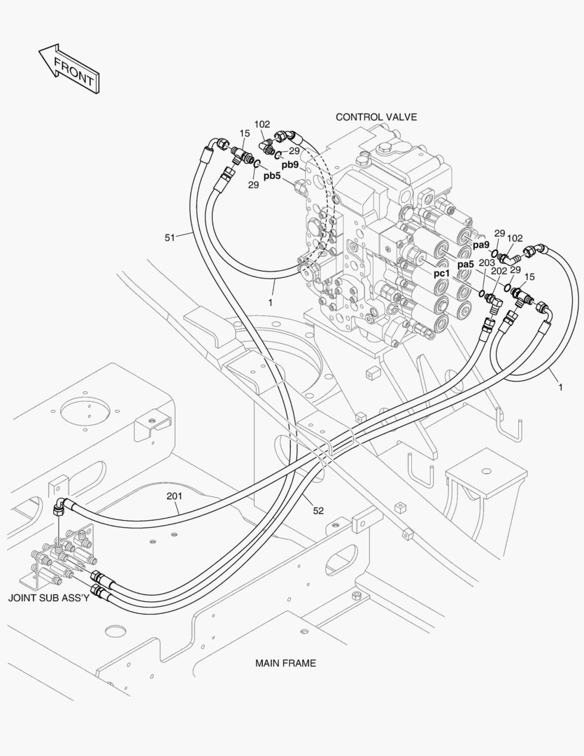 1830 PILOT PIPING(3) - ARM [17094~]