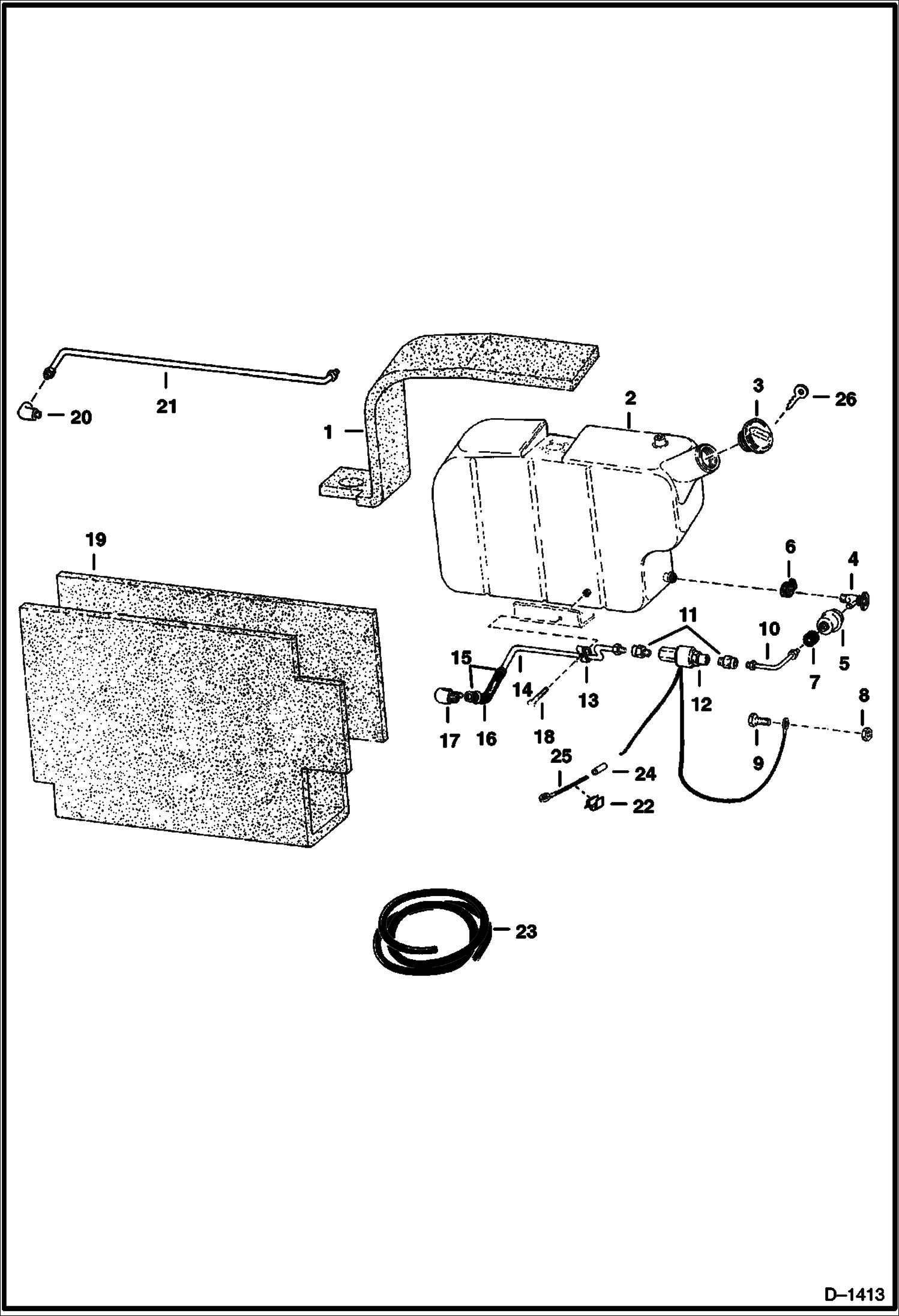 СИСТЕМА ПОДАЧИ ТОПЛИВА (СЕРИЙНЫЙ НОМЕР 11999 И НИЖЕ)