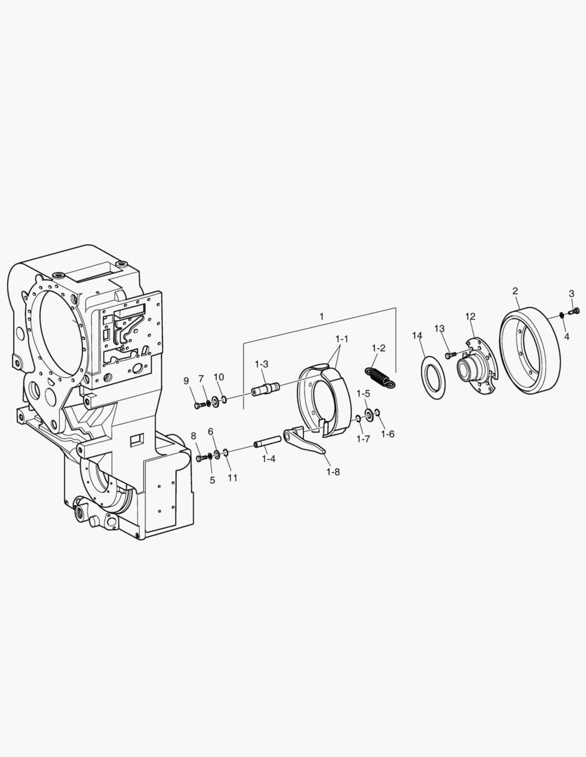 ТРАНСМИССИЯ-СТОЯНОЧНЫЙ ТОРМОЗ-ZF ТРАНСМИССИЯ