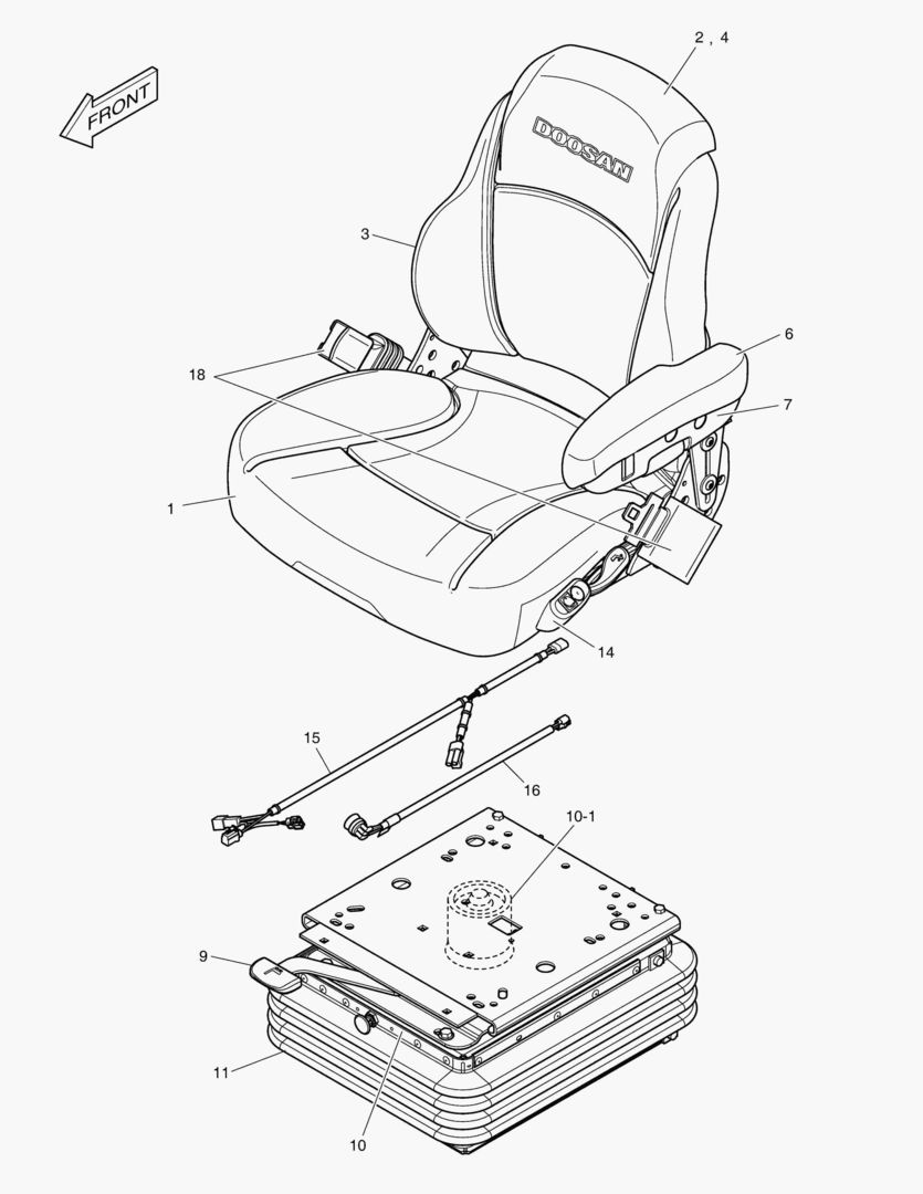 5300 SEAT ASS`Y - HEATER