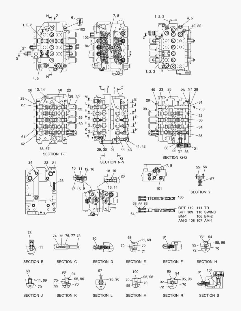 Спецтехника 4131 CONTROL VALVE [1081~]