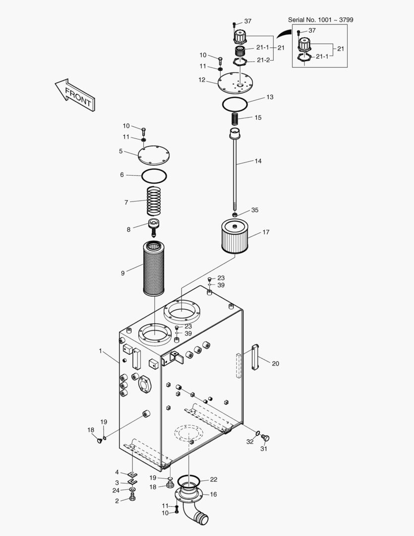 РЕЗЕРВУАР ДЛЯ МАСЛА