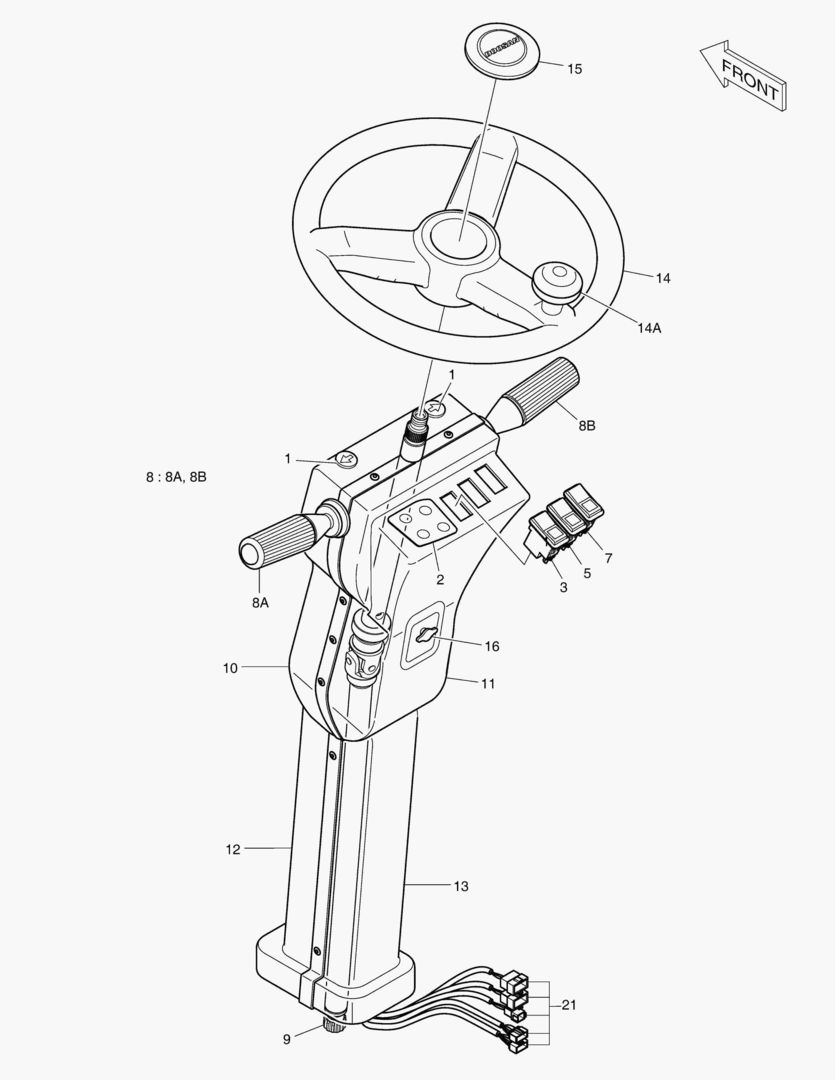 РУЛЕВАЯ КОЛОНКА В СБОРЕ