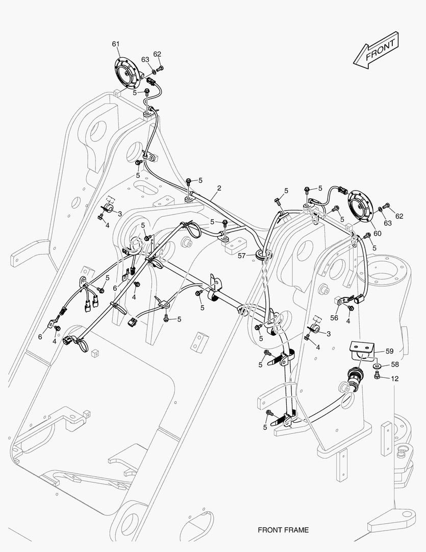 ЭЛЕКТРИЧЕСКИЕ ЗАПЧАСТИ - ФРОНТАЛЬНЫЙ