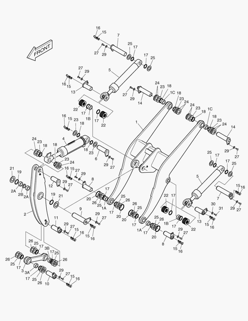 РУКОЯТЬ ПОГРУЗЧИКА