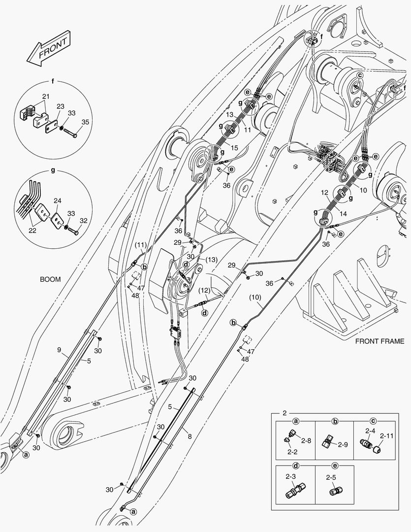 ТРУБОПРОВОД СМАЗОЧНОЙ СИСТЕМЫ - ДЛИННАЯ СТРЕЛА(1)
