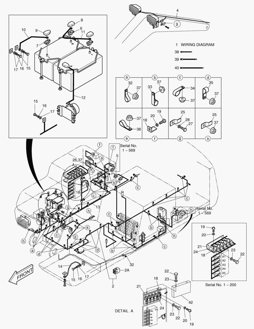 ЭЛЕКТРОПРОВОДКА(1)-СОПРЯЖЕННЫЕ ДЕТАЛИ