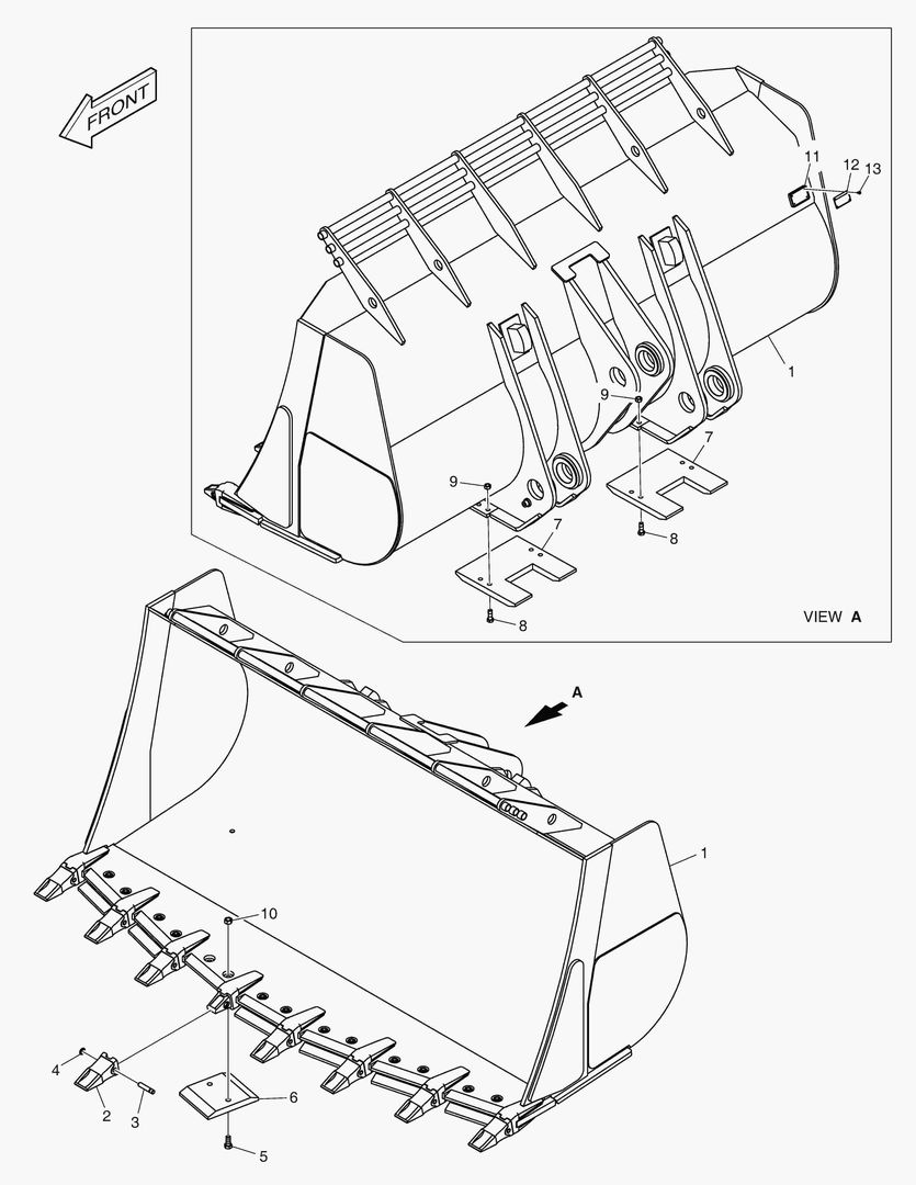 5520 BUCKET - 5.0гЋҐ (V-TYPE)