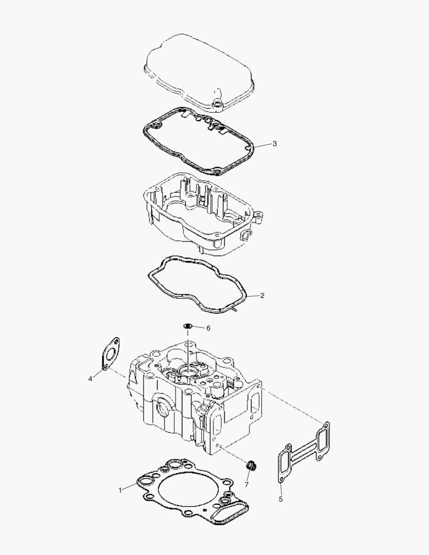 G010-280 GASKET KIT CYLINDER HEAD