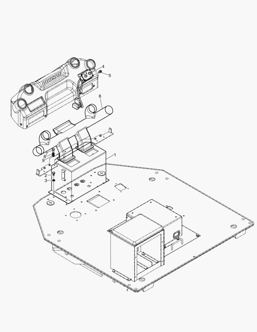 5890 AIR - CONDITIONER ASS`Y - CABIN [10732~]