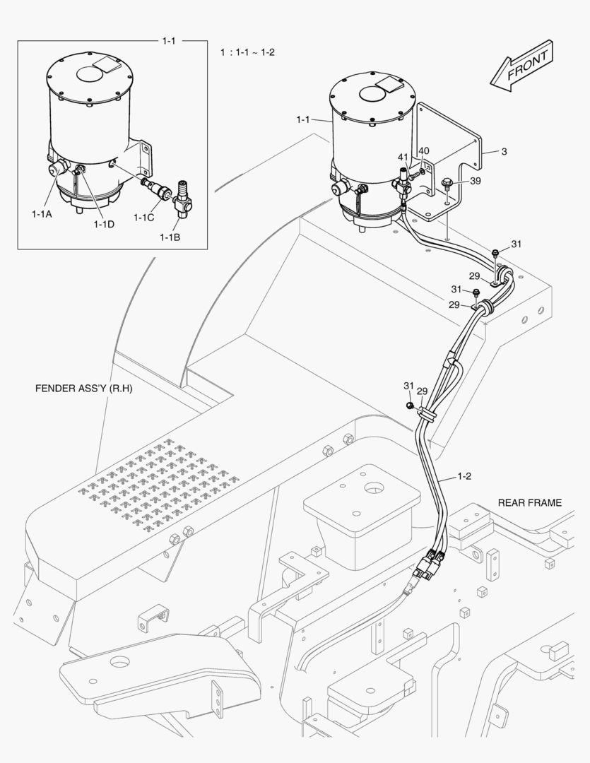 Схема СМАЗКА - НАСОС