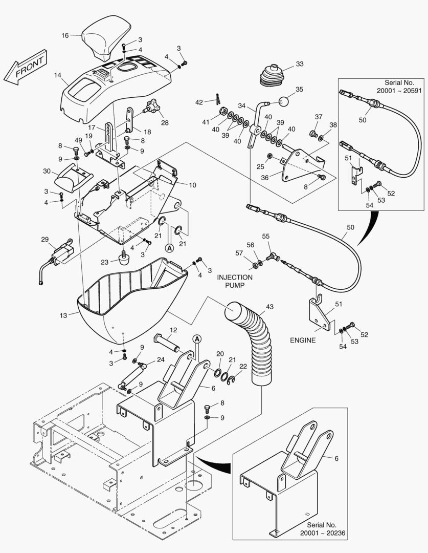 ПУЛЬТ УПРАВЛЕНИЯ В СБОРЕ - ЛЕВОСТОРОННИЙ