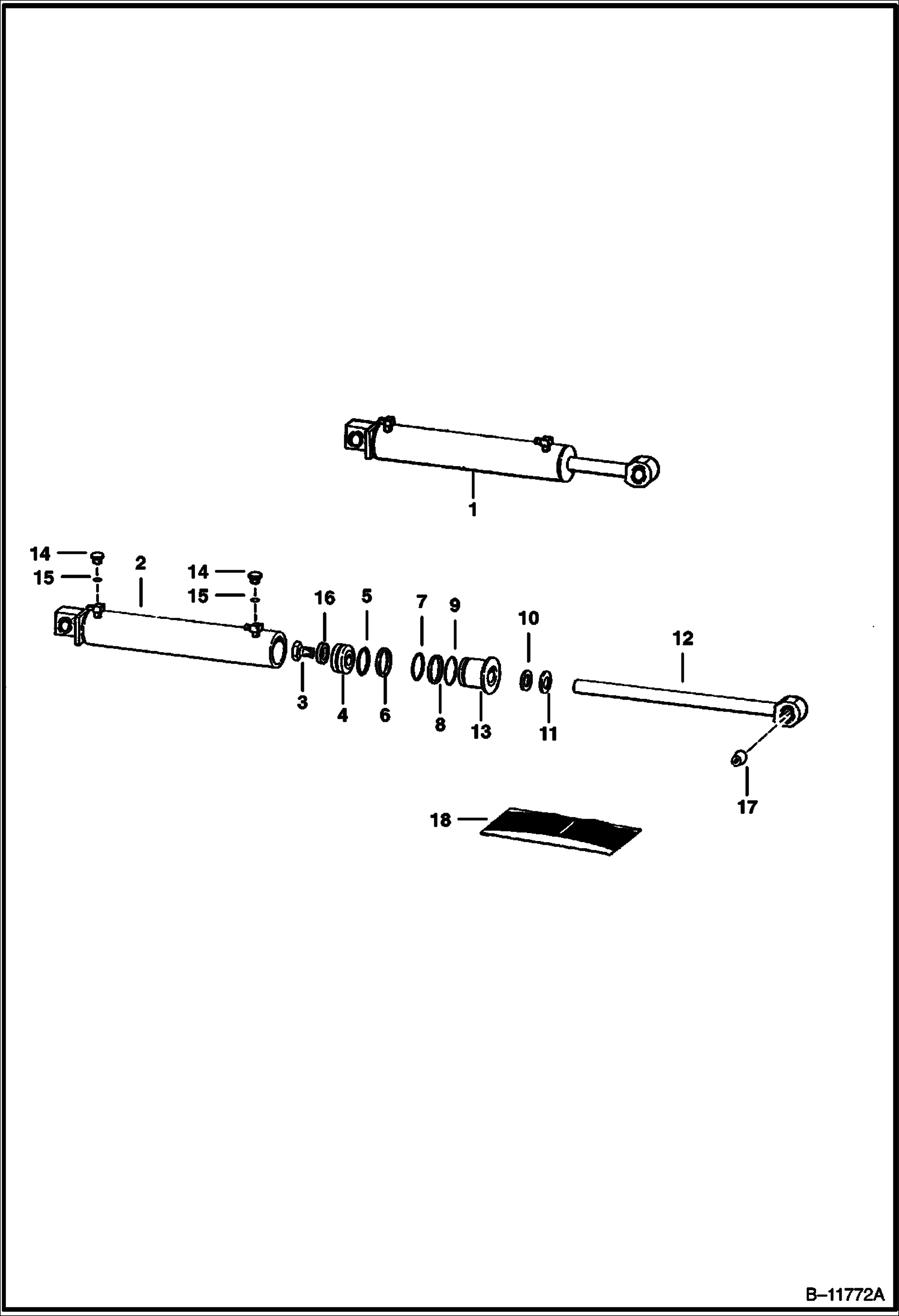 ЦИЛИНДРА НАКЛОНА (СЕРИЙНЫЙ НОМЕР 11464 И ВЫШЕ)